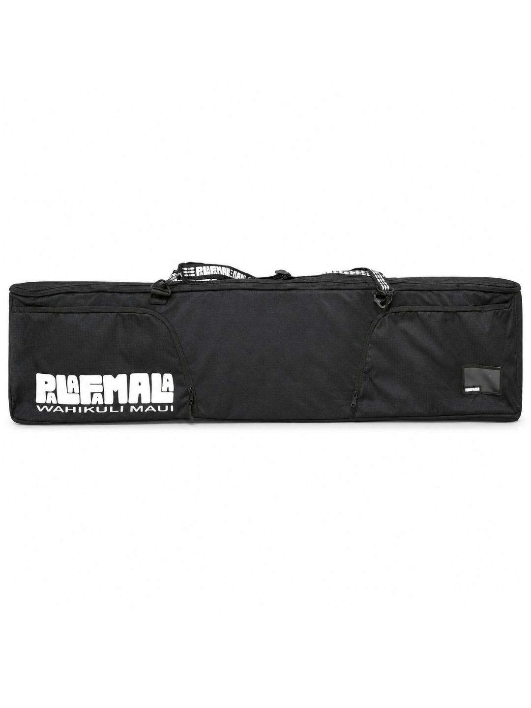 Black bag with 'Palafamala' branding on a white background